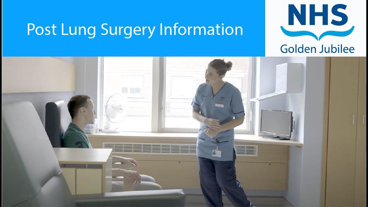 Patient information after lung surgery