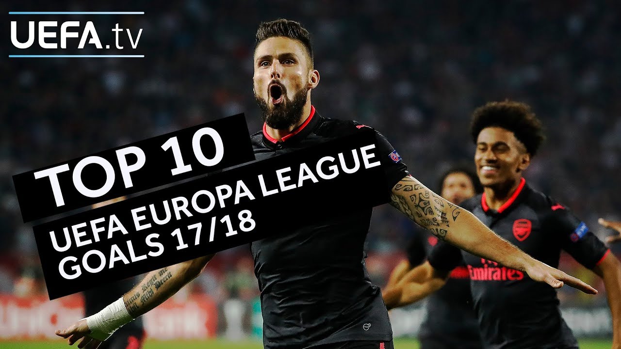 Top ten goals of the UEFA Europa League season