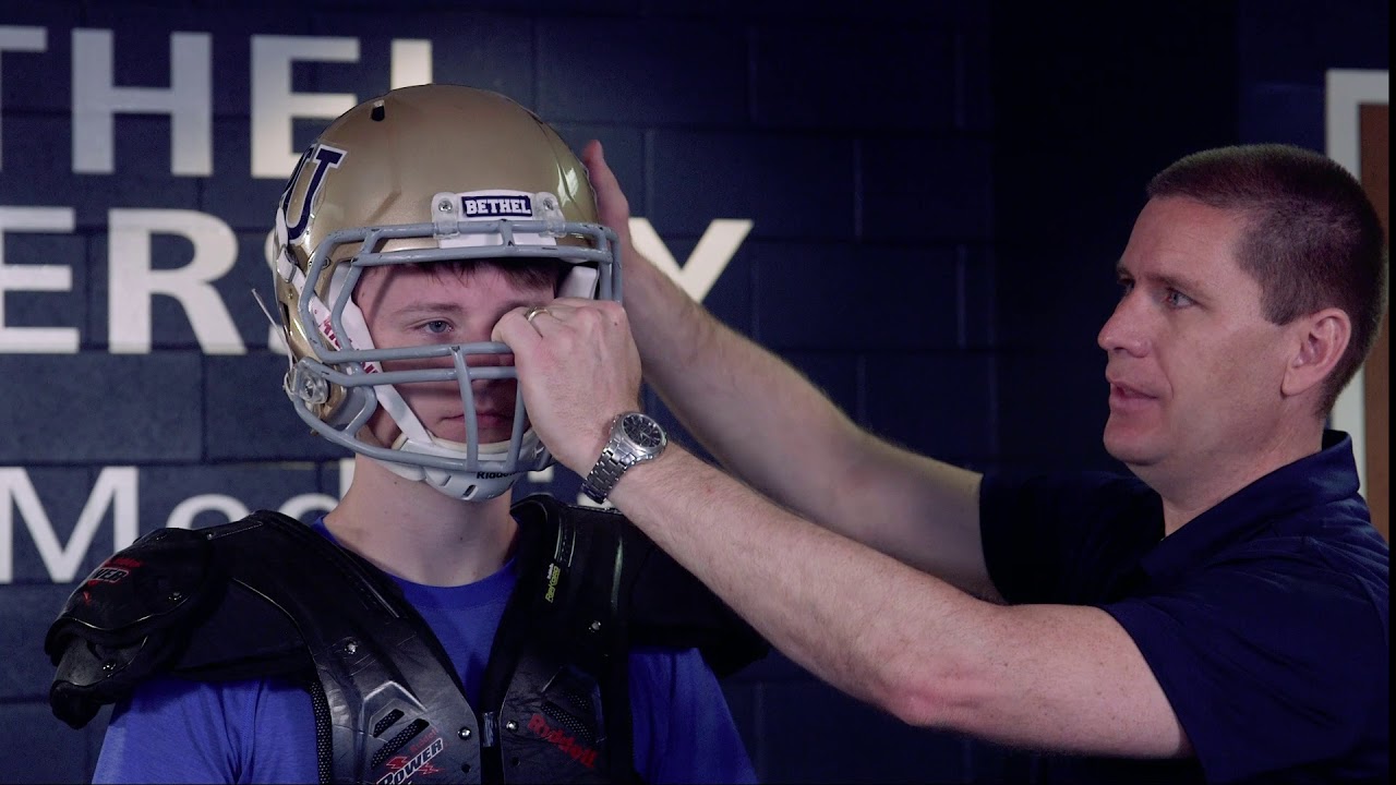 Select and Fit a Protective Football Helmet Skills Video