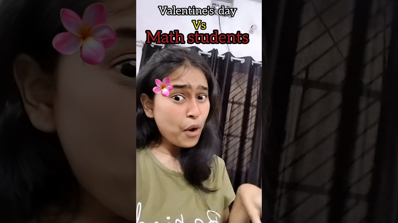 Tomrau ki math students?😅 #viral #comedy #short #bengali #valentinesday @BACHCHA.MEYE.Official.
