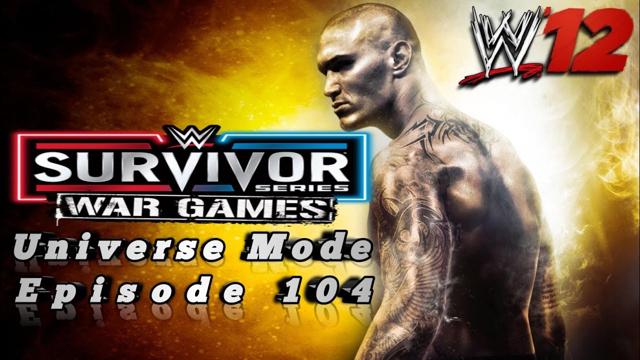WWE 12 : Mode Univers - Épisode 104 : WWE Survivor Series WarGames 2023 du 25/11/2023