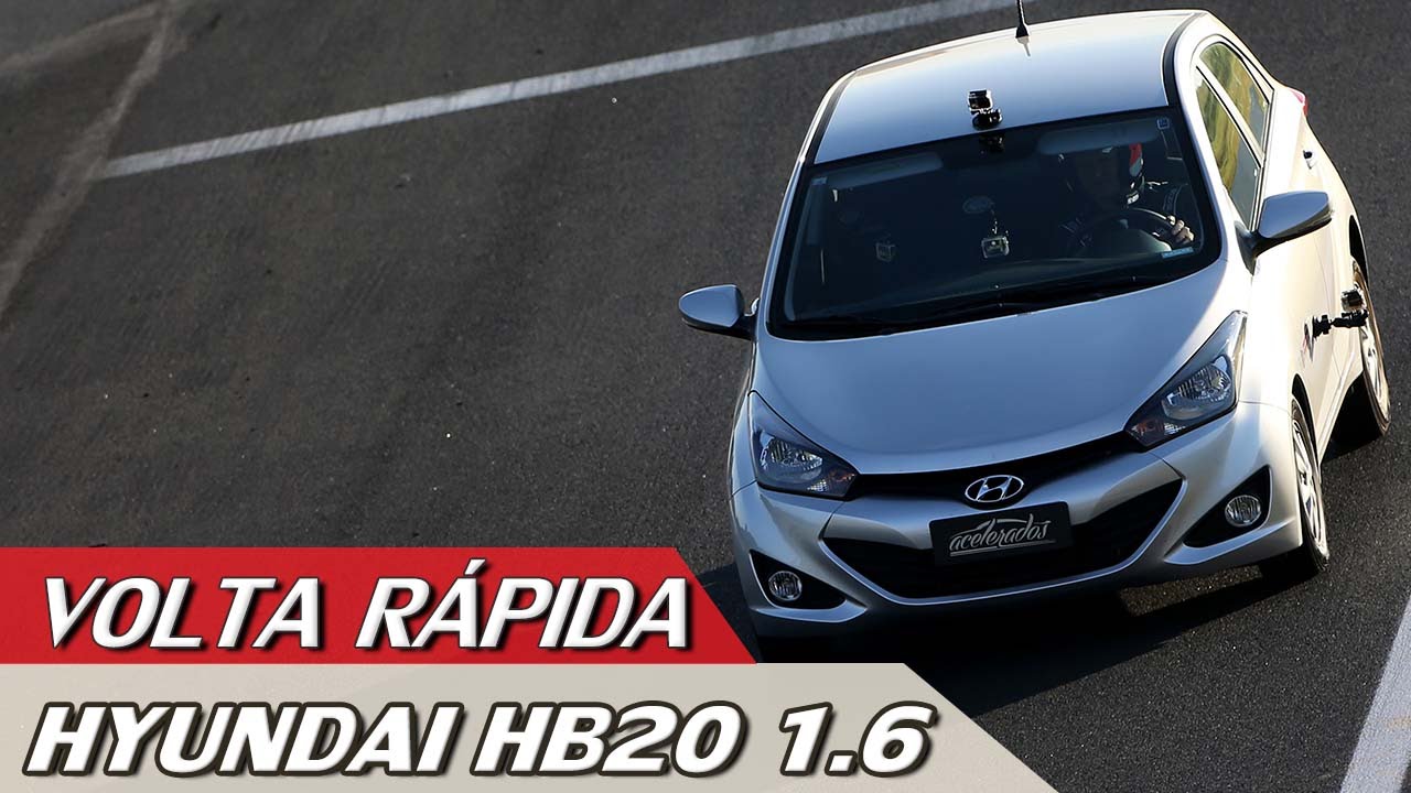 HYUNDAI HB20 1.6 - VOLTA RÁPIDA COM RUBENS BARRICHELLO #48 | ACELERADOS