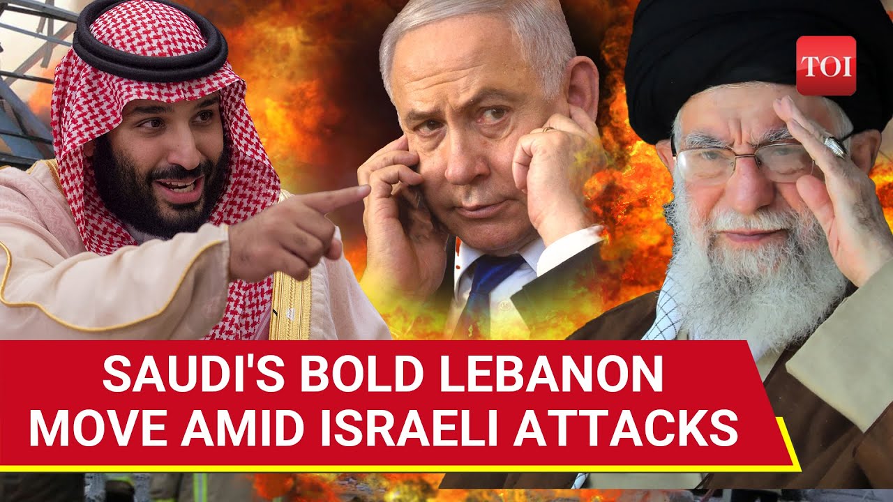 Saudi Steps In To Help Lebanon; Sends First Plane To Beirut Amid Israeli Attacks | Watch