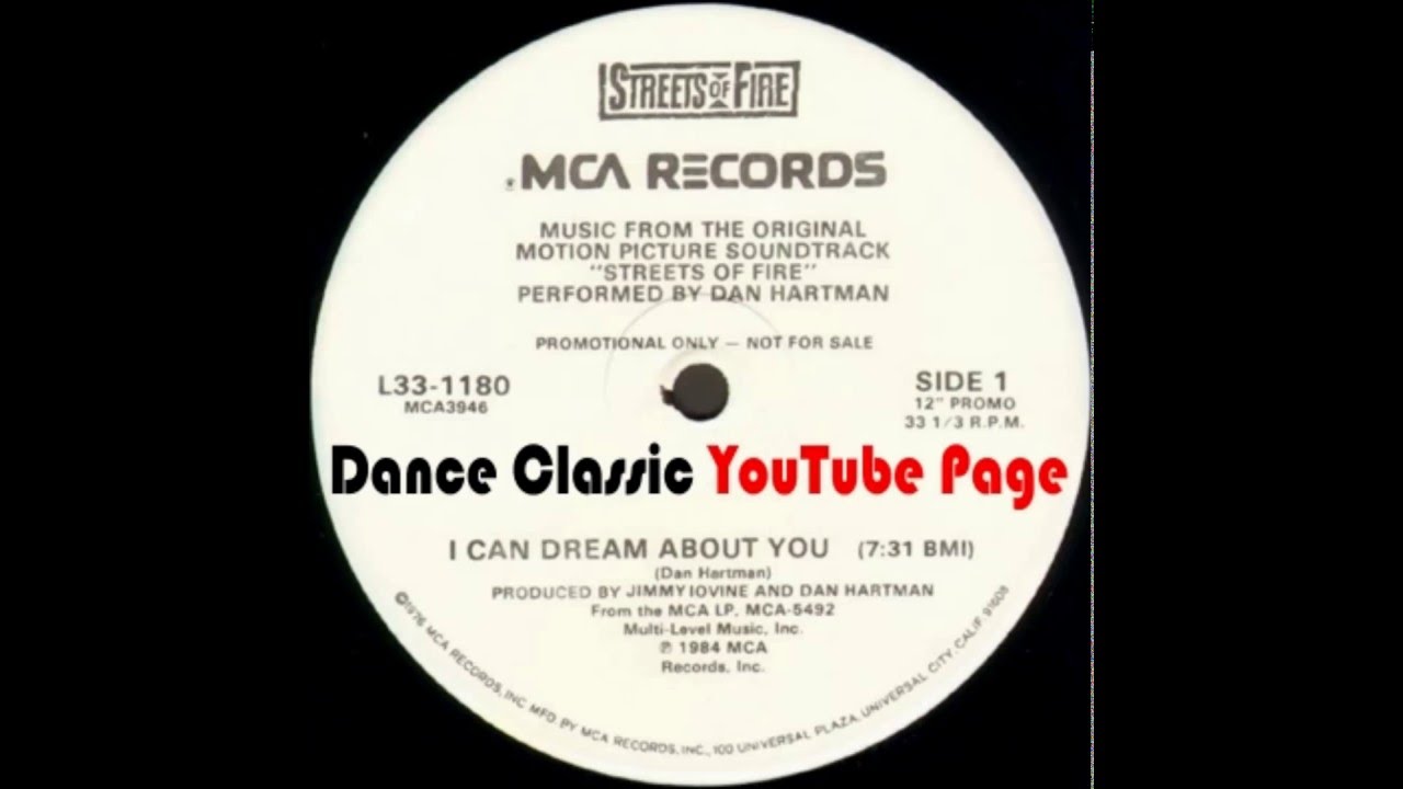 Dan Hartman - I Can Dream About You (Promo Extended Version)