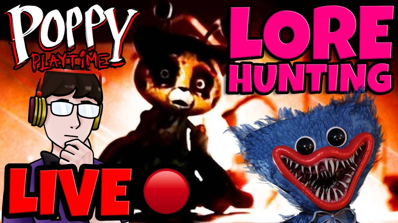 Catching Up On Poppy Playtime Lore Before Chapter 5 (Live)