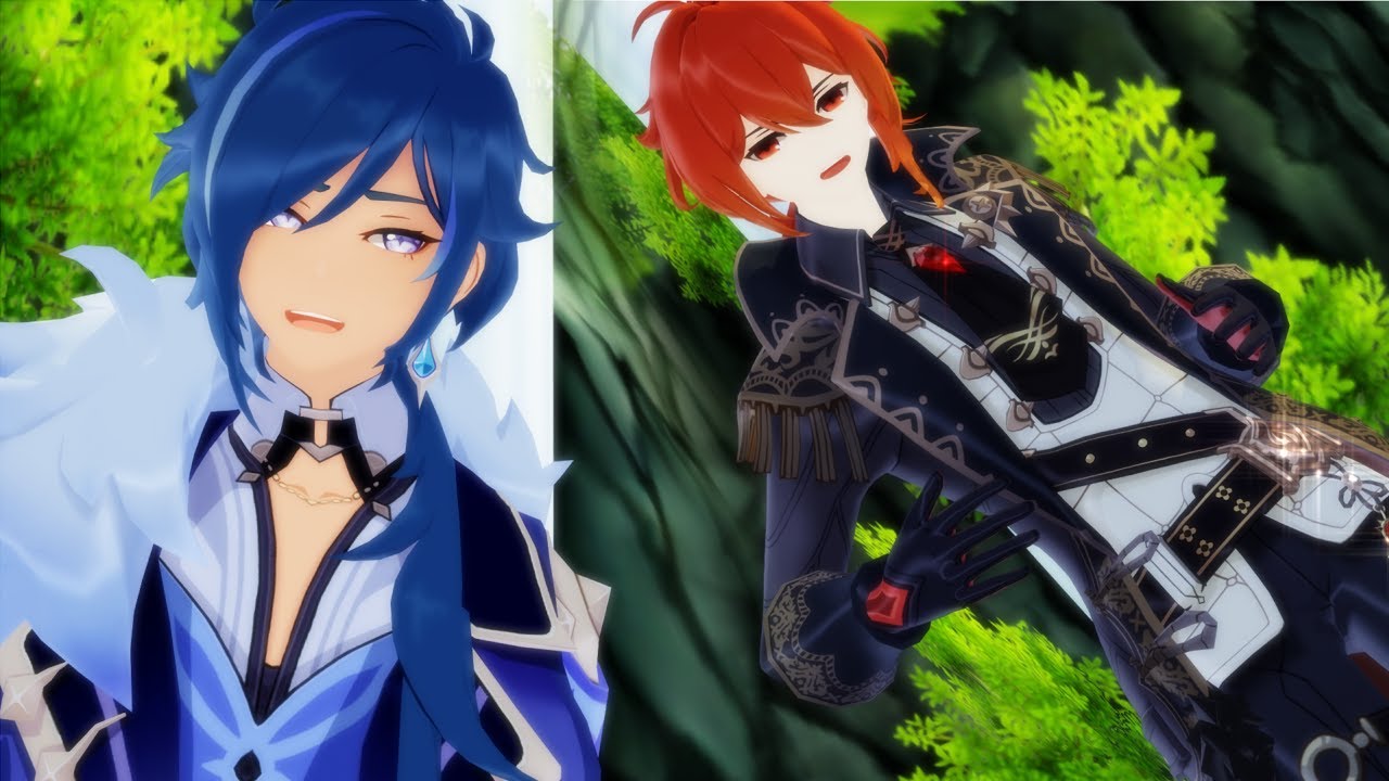 【Genshin Impact MMD】GLIDE【Kaeya & Diluc】