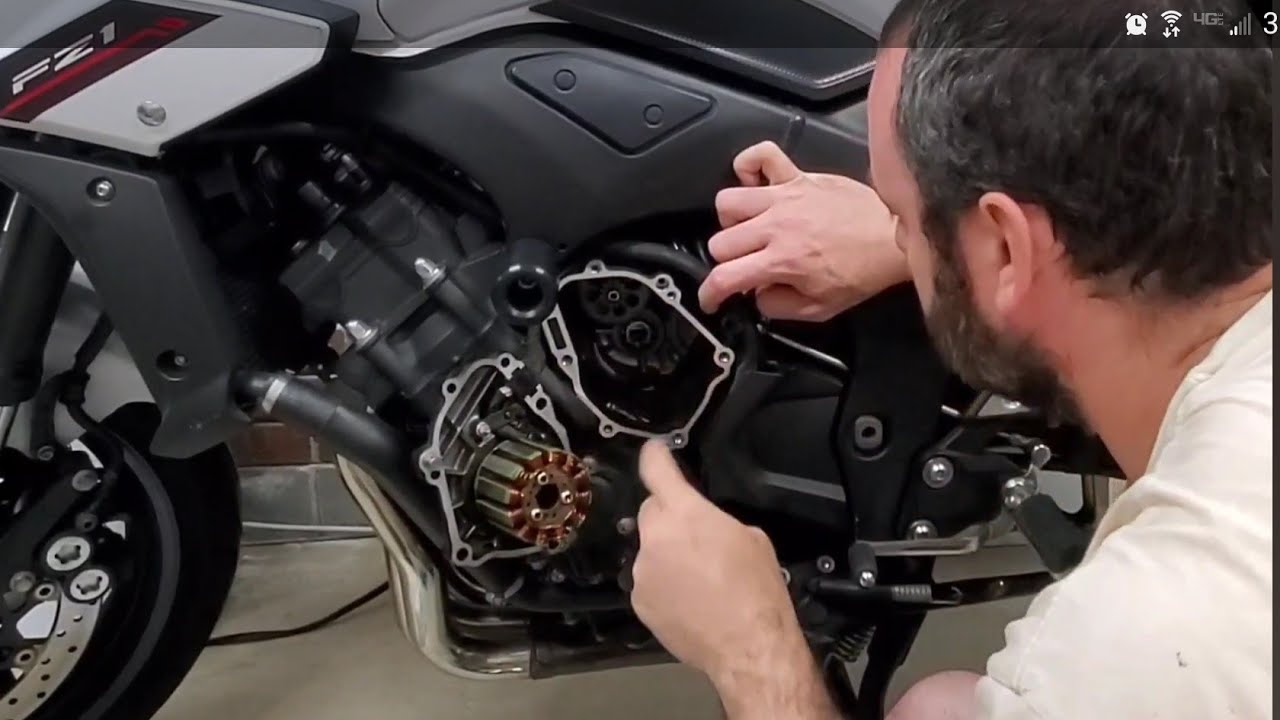 2006-2014 Yamaha FZ1 Factory Rotor Replacement (Pre-Destruction) with RMStator (FZ8 & R1's as well!)