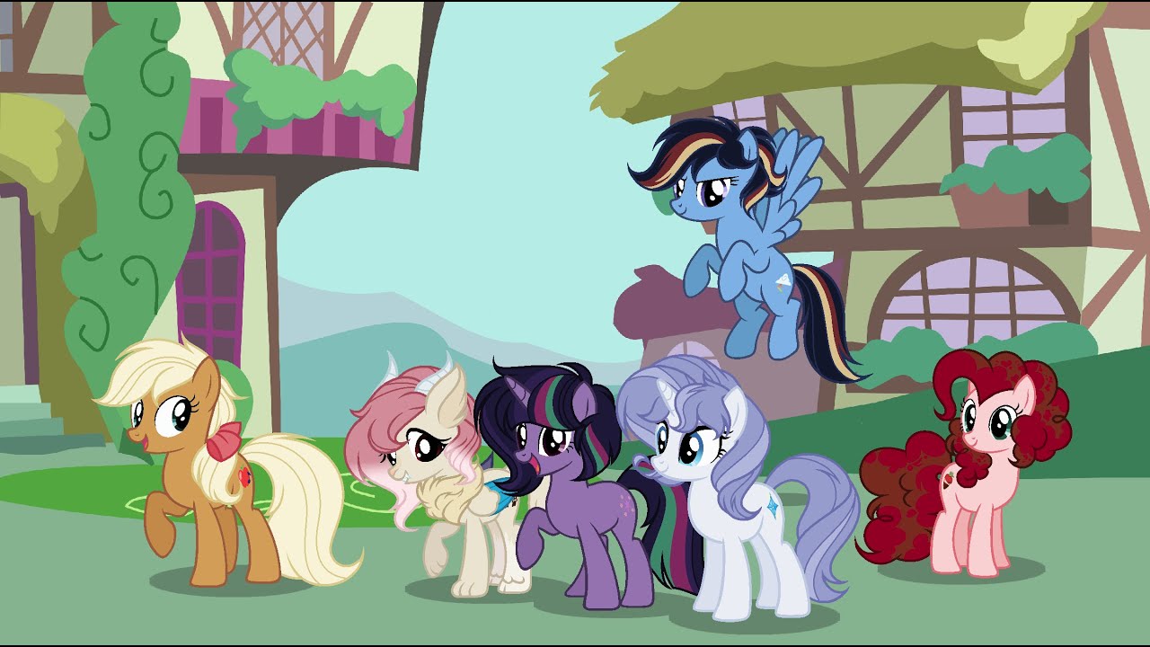 2022 Speedpaint 12: My MLP: FIM Next Gen Mane 6 Redesigns