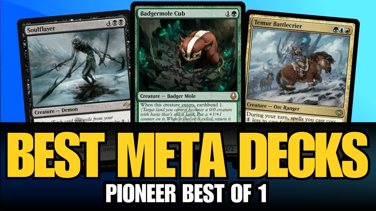 Лучшие колоды MTG Arena Pioneer BO1 &mdash; обновлённый рейтинг силы мета