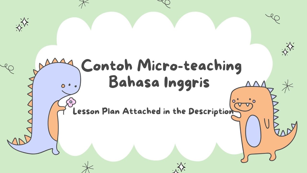 Contoh Micro-teaching Bahasa Inggris (Materi Comparative Degree) - Lesson Plan Attached 