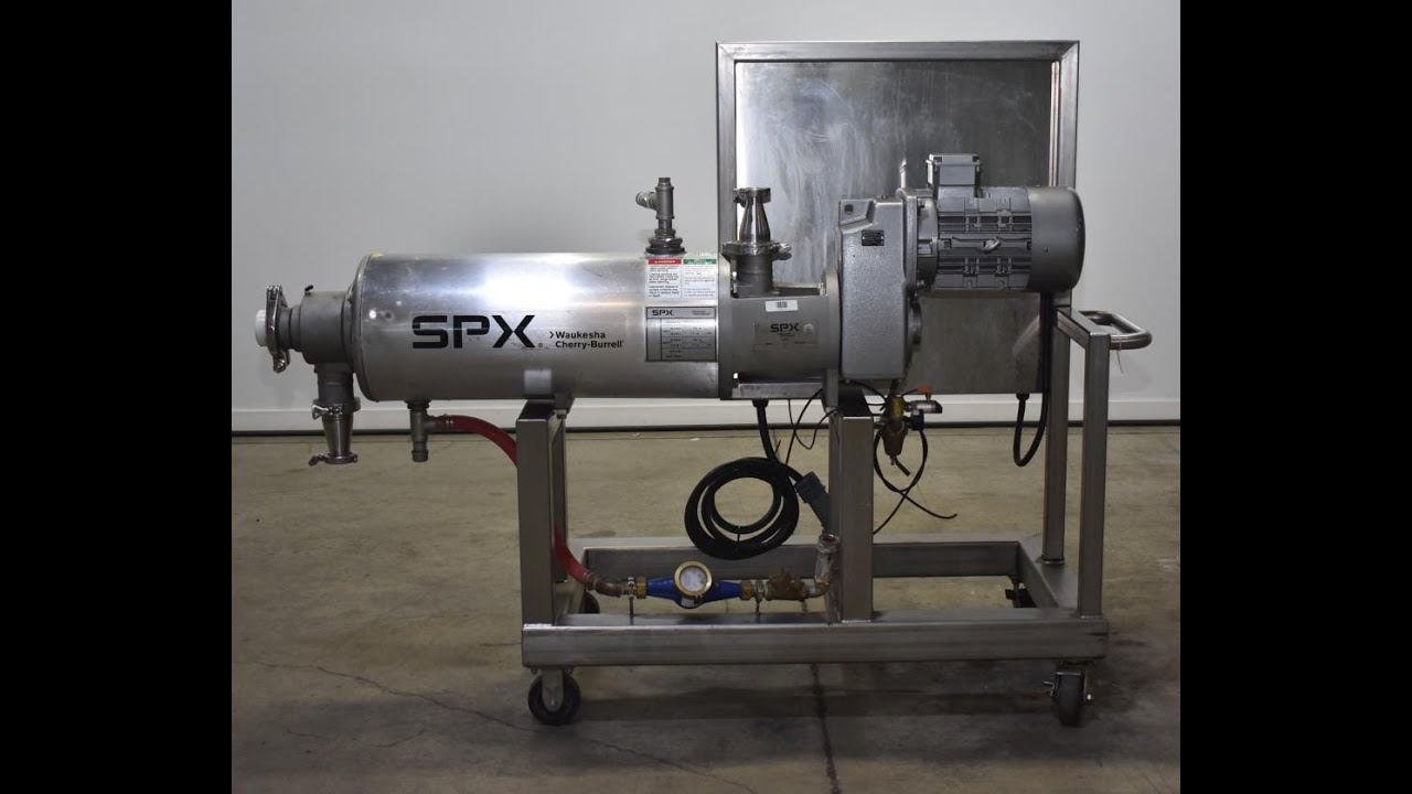 SPX Waukesha Cherry Burrell Votator Scraped Surface Heat Exchanger - Stock# 52679001