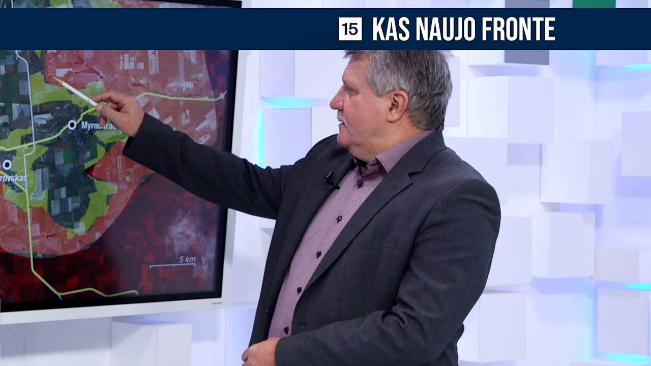 Kas naujo fronte: generolas Žukas paai&scaron;kina, kaip vyksta mū&scaron;is dėl Pokrovsko