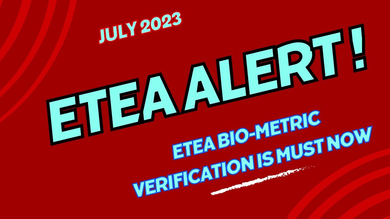 ETEA Biometric Verification 2023 | How to Verify ETEA Account