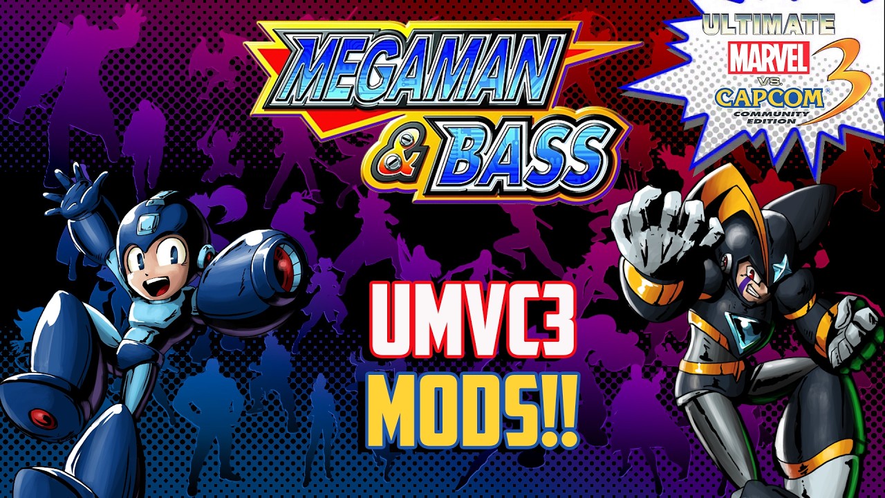 UMvC3 Community Edition - Mega Man and Bass! | Character Reveal Trailer 3 BONUS