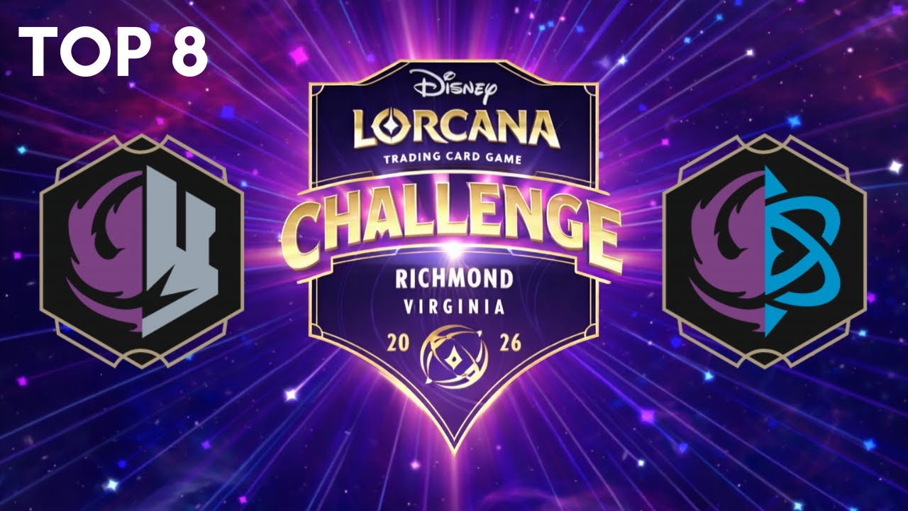 TOP 8 | AMETHYST STEEL VS.  AMETHYST SAPPHIRE | DISNEY LORCANA RICHMOND VIRGINIA 2026