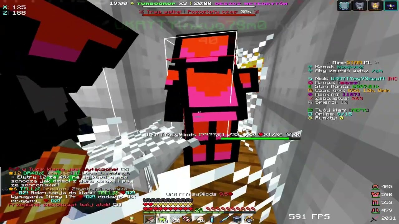 MINESTAR.PL  | OG BOXPVP | NAJLEPSZY GRACZ |  LOSOWANIE NA MILOSC