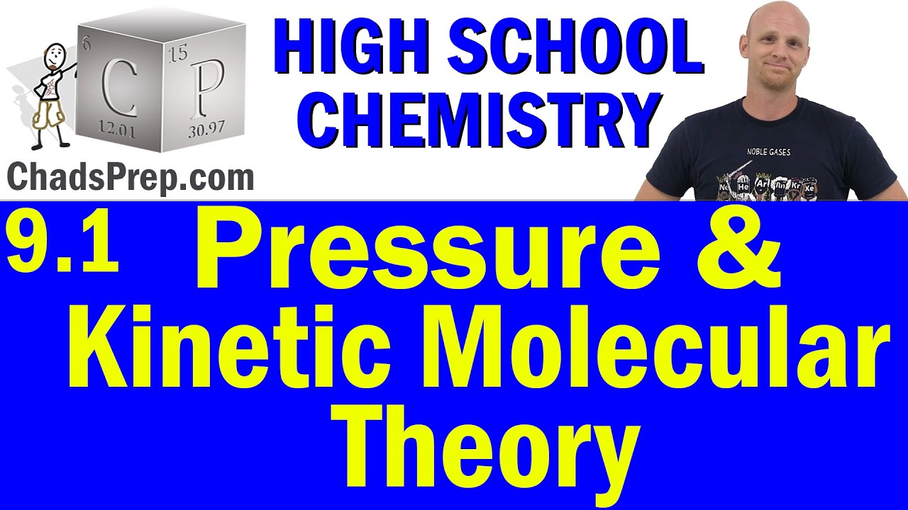 9.1 Pressure and Kinetic Molecular Theory of Gases | High School Chemistry