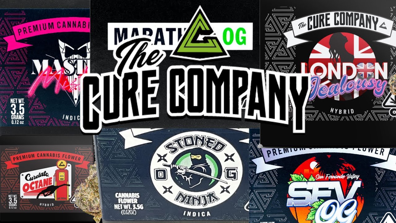 Stoned Ninja's Review of 7 strains Grown By The Cure Company