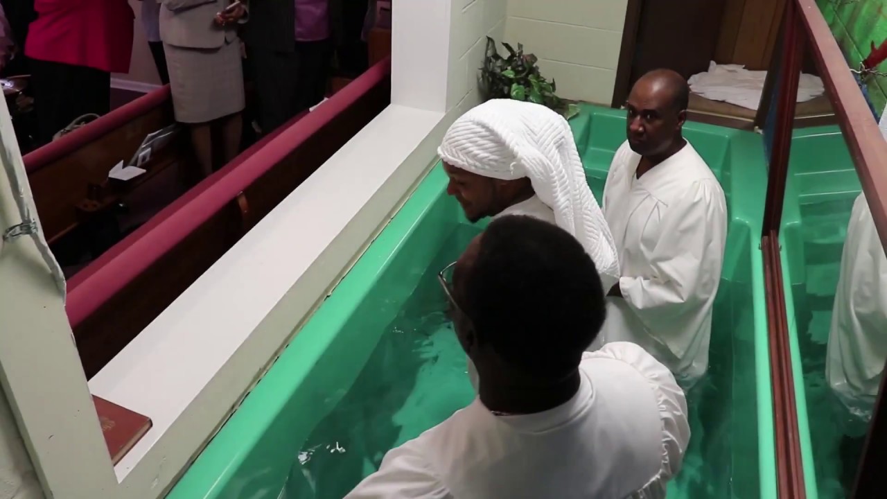Baptism - Mt Pleasant Missionary Baptist Church