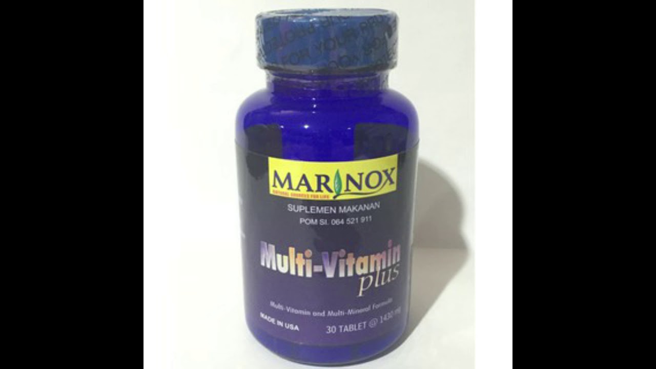 Manfaat Marinox Multi-Vitamin Plus I Khasiat Marinox Multi-Vitamin Plus
