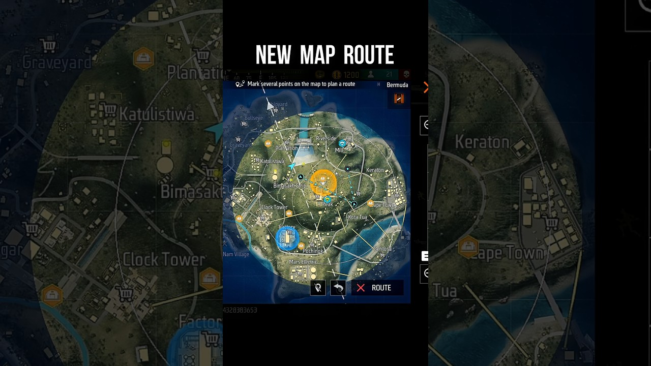 New Map Route | Best BR Rank New Update in Free Fire