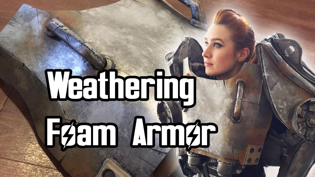 Tips on Weathering Foam Armor [T-60 Power Armor]