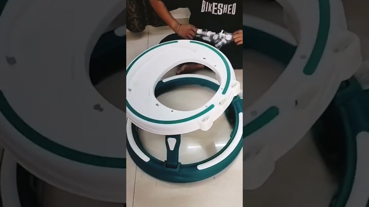 star and daisy baby walker installation assembly fitting| complete unboxing#babywalker