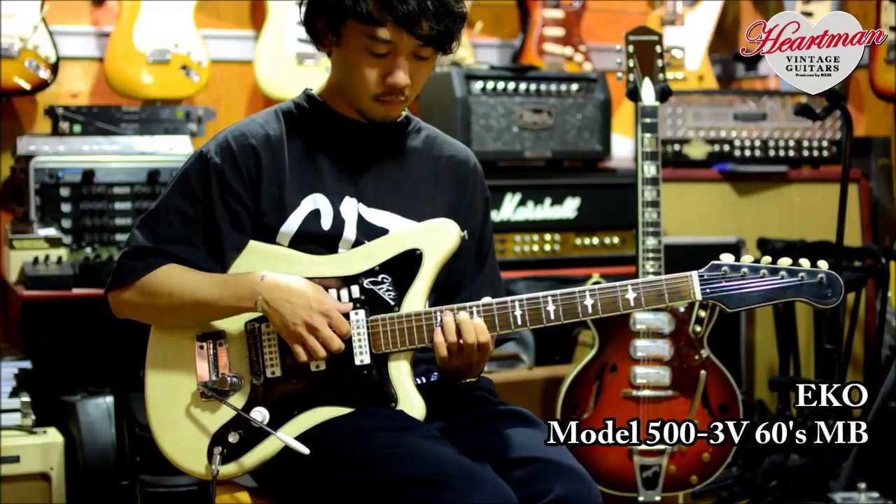 【池部楽器店】EKO Model 500-3V 60's MB