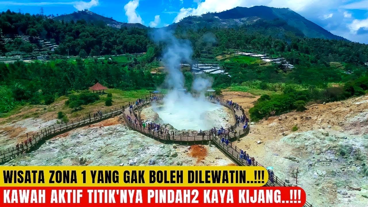 ULASAN LENGKAP TERBARU WISATA HITS NEGERI DI ATAS AWAN..! Kawah Sikidang Dieng | Wisata Dieng