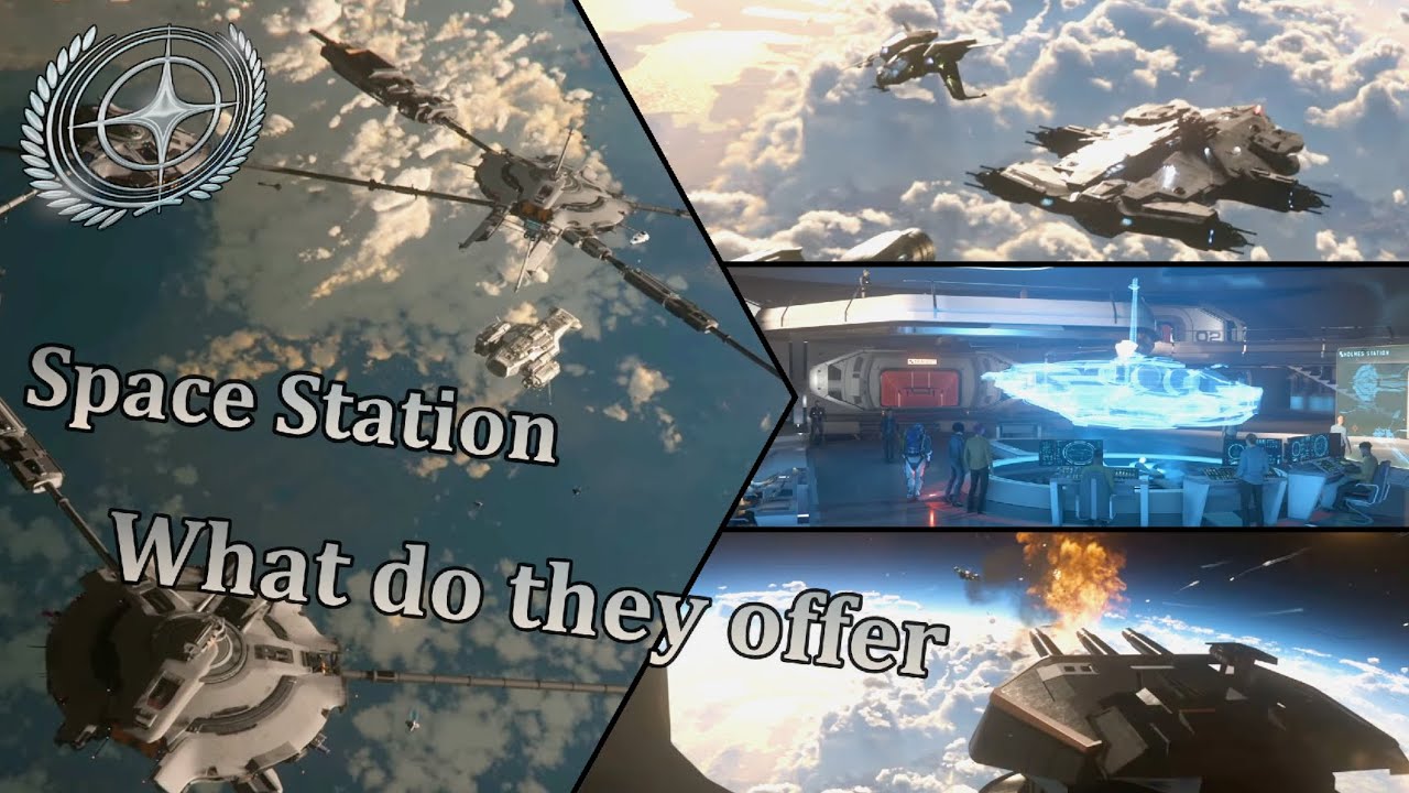 Star Citizen - Player Built Space Station, What do they offer