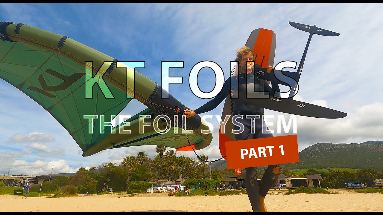 KT Foils review for wingfoiling part 1 - The foil system