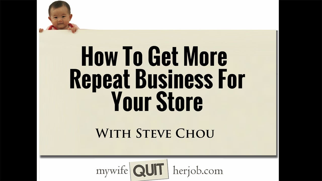 How To Increase Repeat Sales For Your Online Store