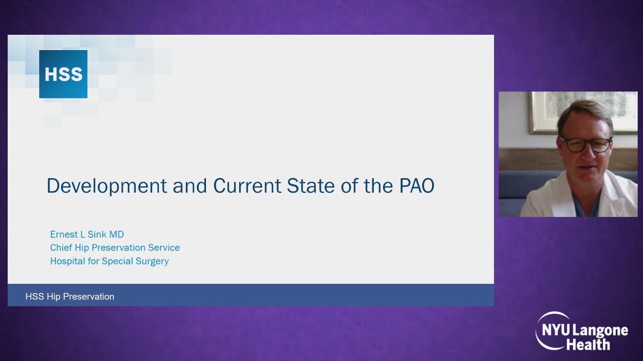 Development and Current State of the PAO - International Hip Dysplasia Symposium