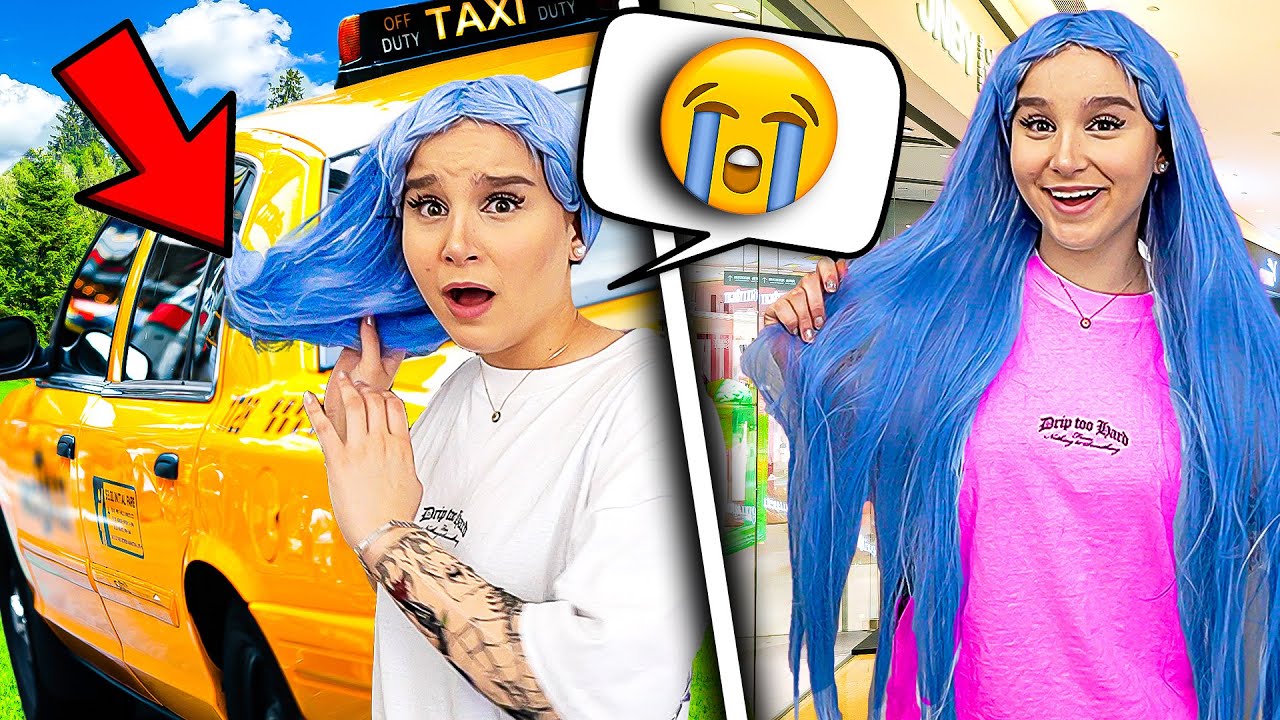 1 Tag mit XXL HAAREN LEBEN ! 🚕😰 (Taxi Haare eingeklemmt) - Celina