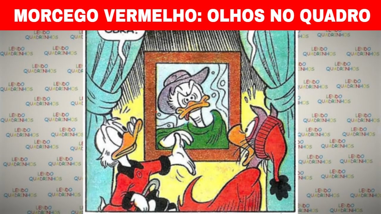 Morcego Vermelho em Os Olhos no Quadro