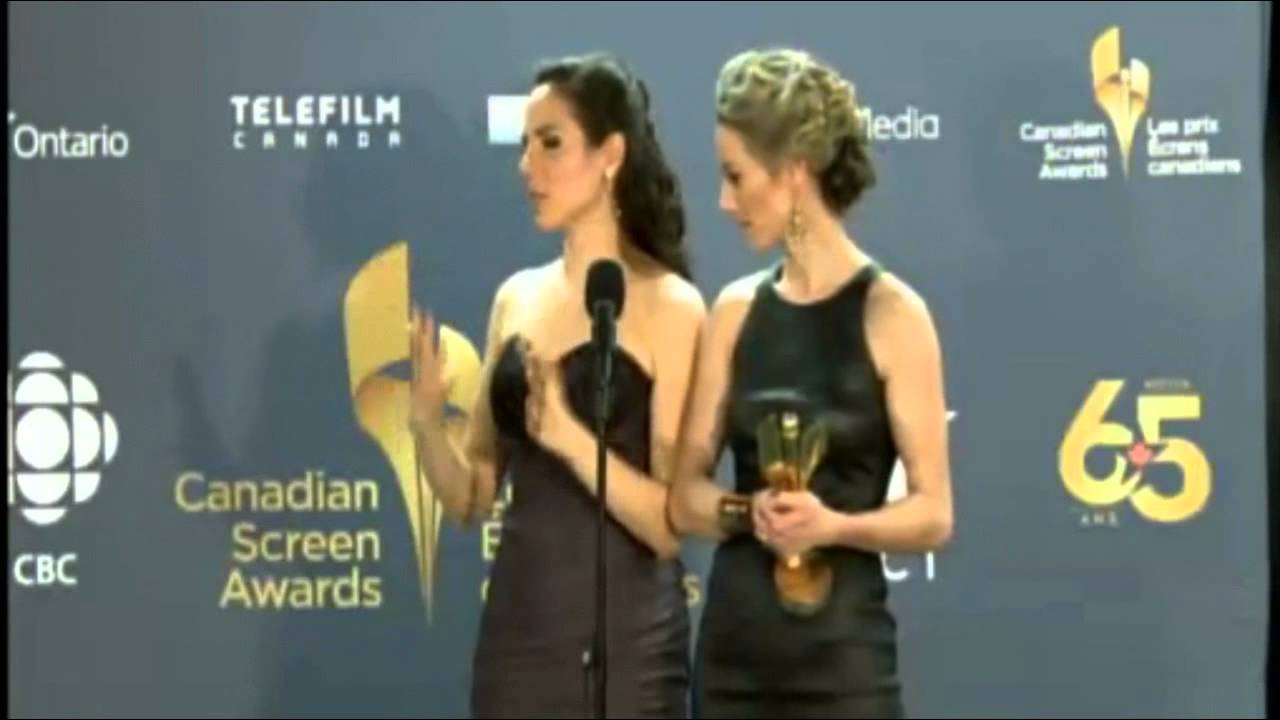 Canadian Screen Awards ~ Lost Girl ~ Anna & Zoie Press Room Interview
