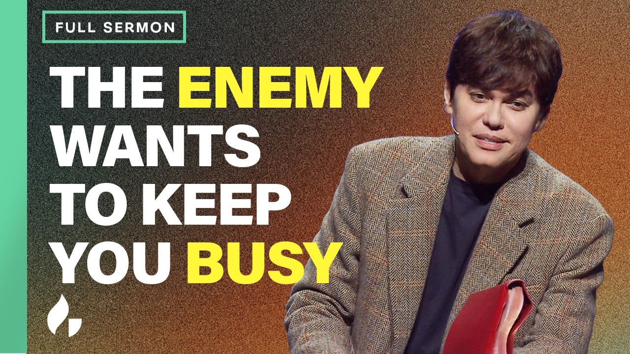 Busy Outside Restful Inside (Full Sermon) | Joseph Prince
