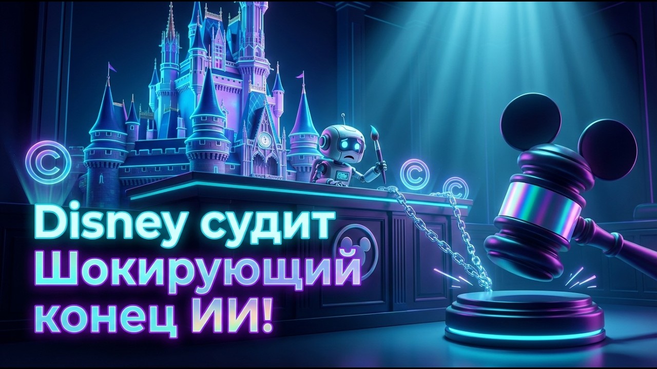 Disney судит Midjourney: конец Fair Use и будущее индустрии ИИ