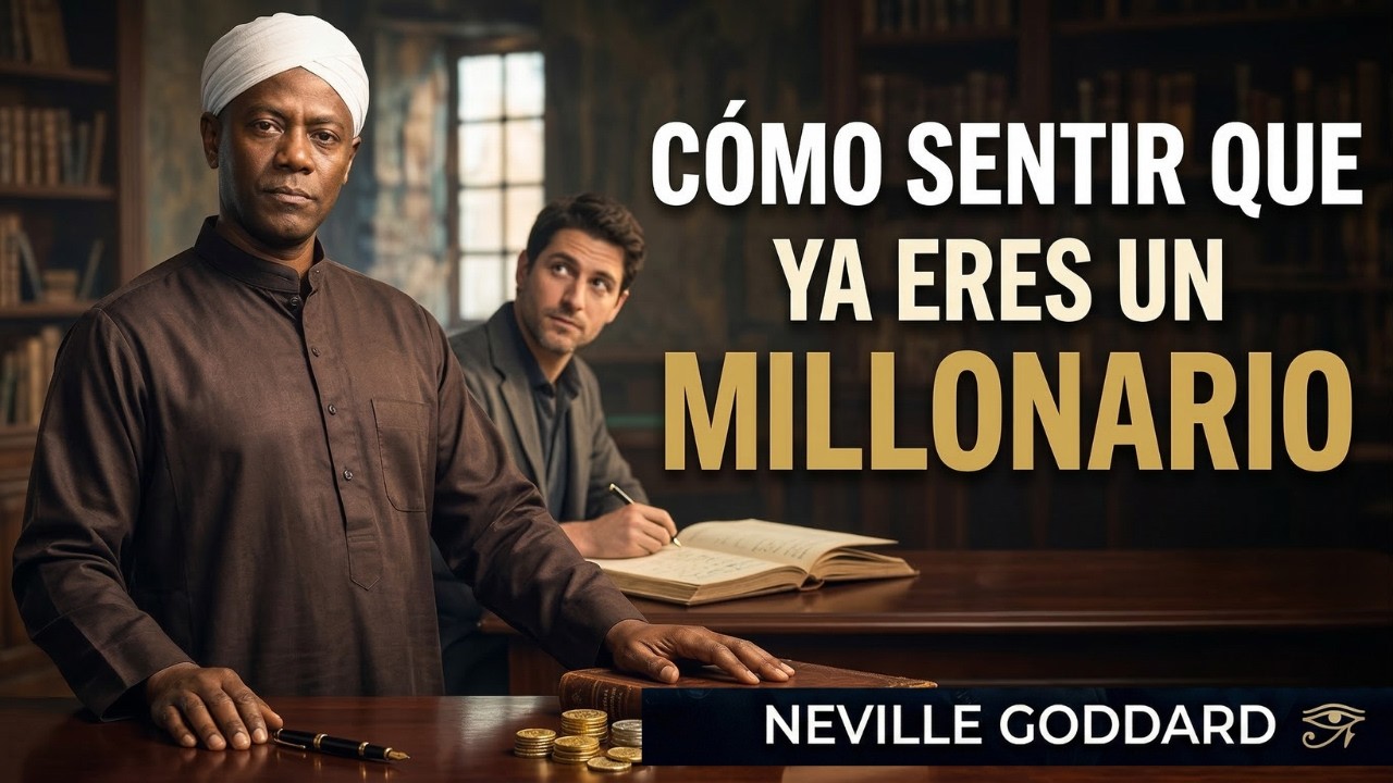 PIENSA Y VIVE LA RIQUEZA ANTES DE QUE EL DINERO APAREZCA | NEVILLE GODDARD