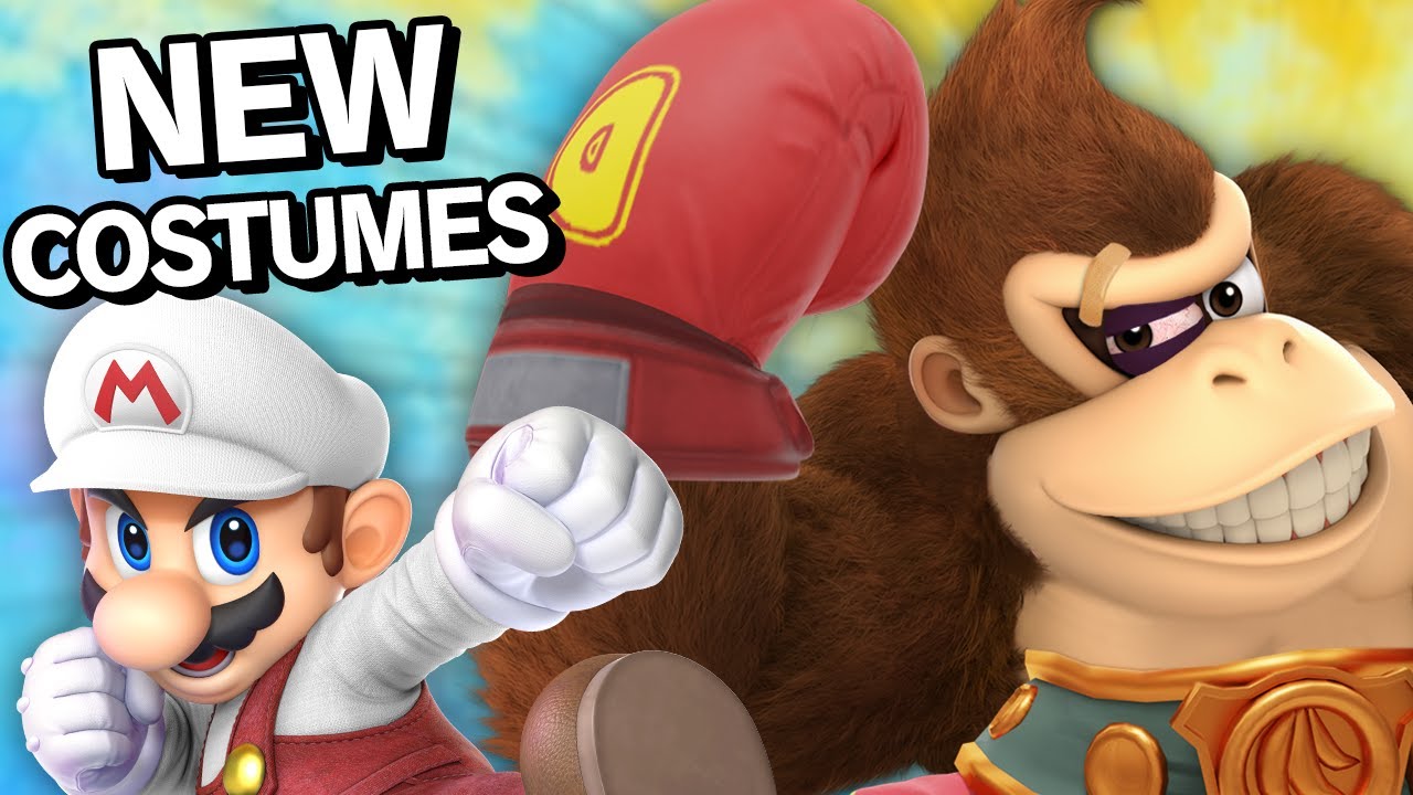EVERYONE In Smash Bros. Gets A New Costume - 64 Fighters