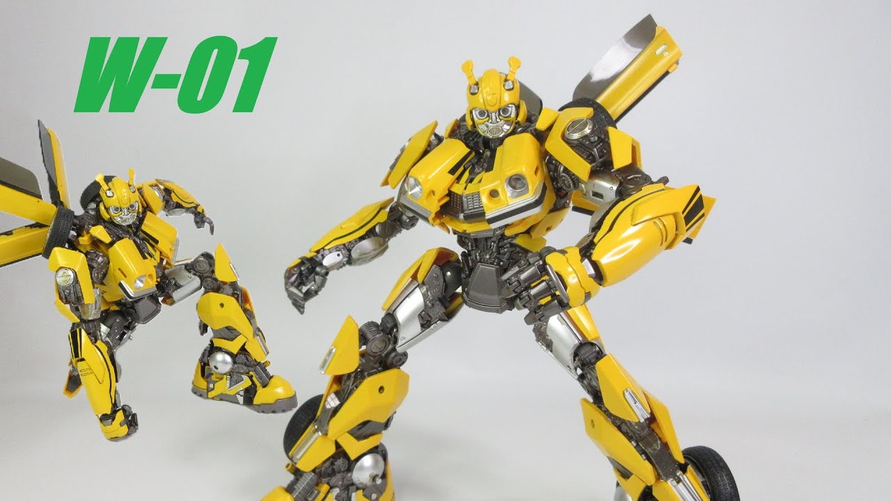 【TF非正規玩具レビュー】海外の変形トイ　変形ロボには見えないのに変形？　W-01 HUANGXIAOZAI  (aka. BUMBLEBEE)　Part 1