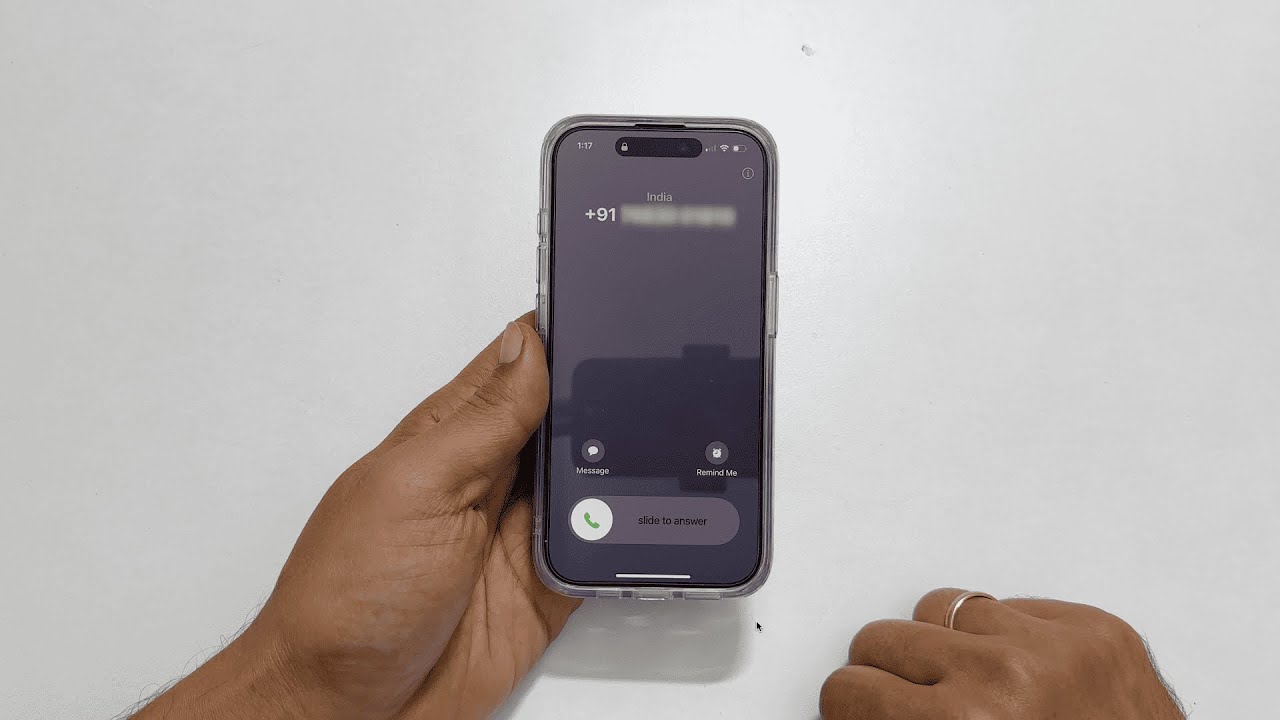 iPhone 15 Pro: как отклонить входящий вызов с экрана блокировки