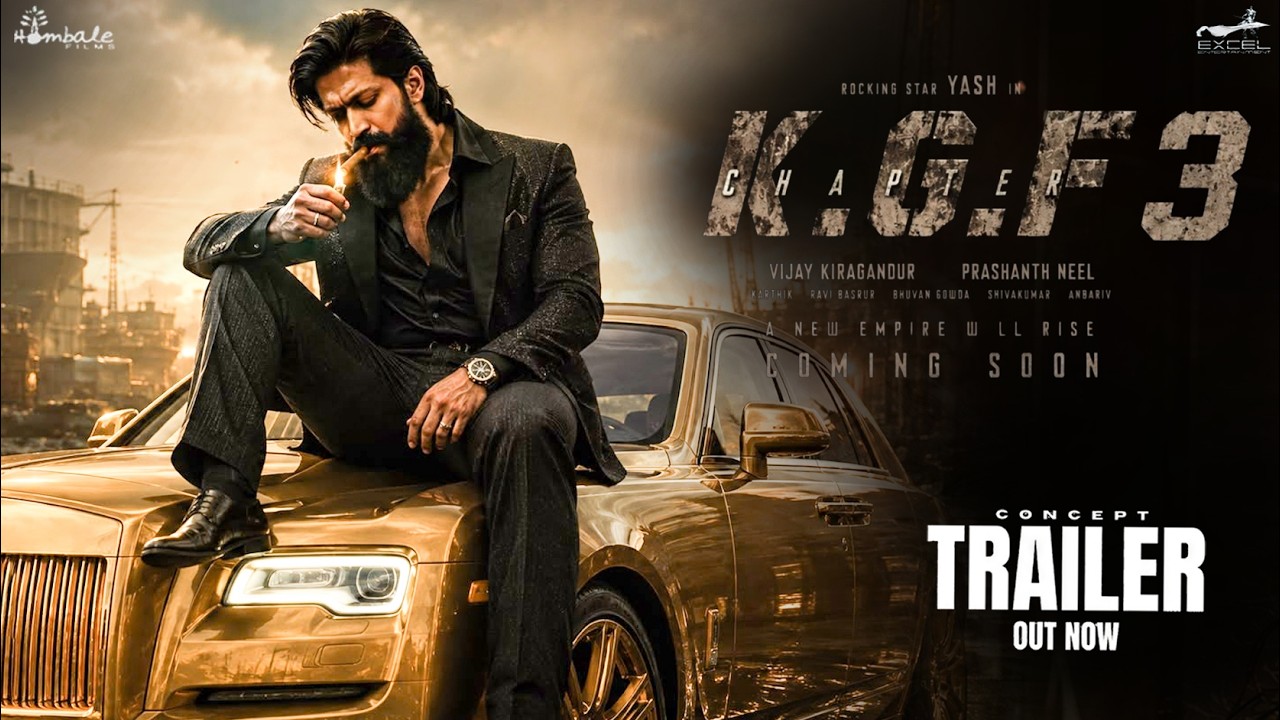 KGF Chapter 3 : Trailer (Hindi) Concept | Yash | Srinidhi Shetty, Raveena Tandon, Prashanth N | 2026