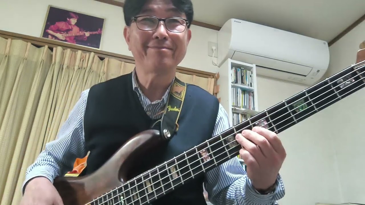 Got To Be Real　でAm一発でスラップベースソロ弾いてみた　David Shields さん①　CHERYL　LYNN　Star Love　CD1曲目