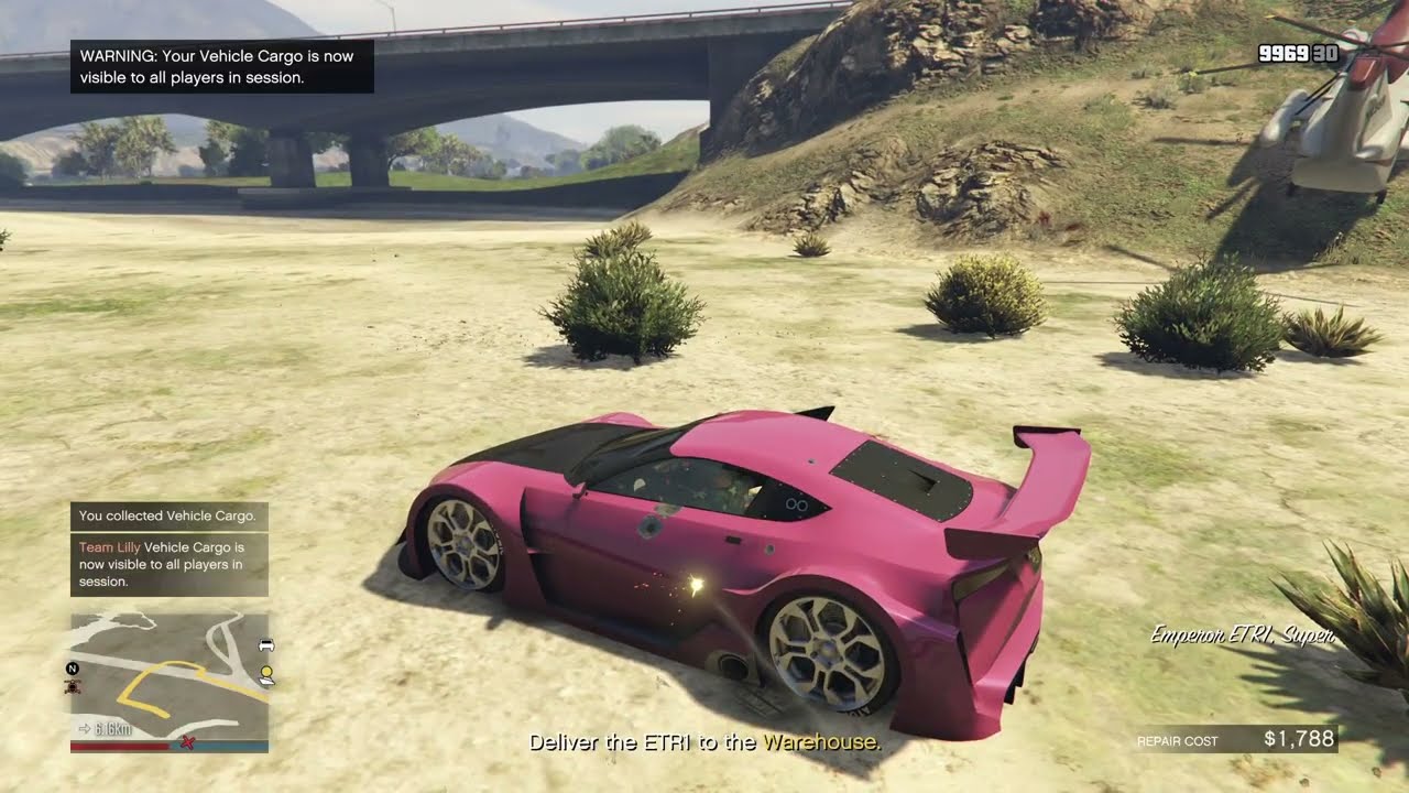GTA5Online - Guusje Goes Through A Whole Lot Of Trouble For An ETR1