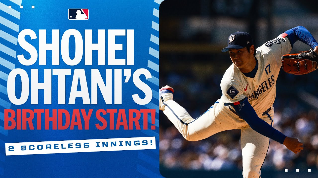 Shohei Ohtani’s FULL birthday start! 🎉 | 大谷翔平ハイライト