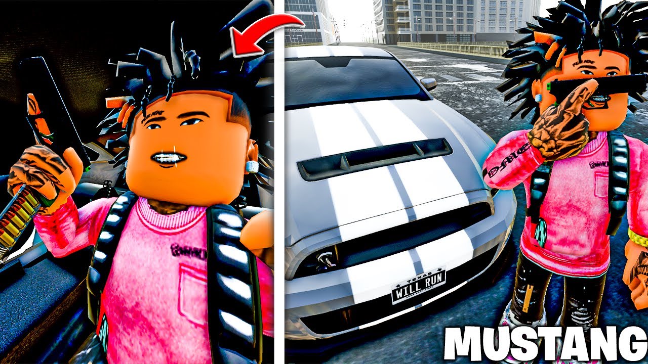 Рассекаем на новеньком Mustang с G17 MASA в Philly streetz 2 Roblox!