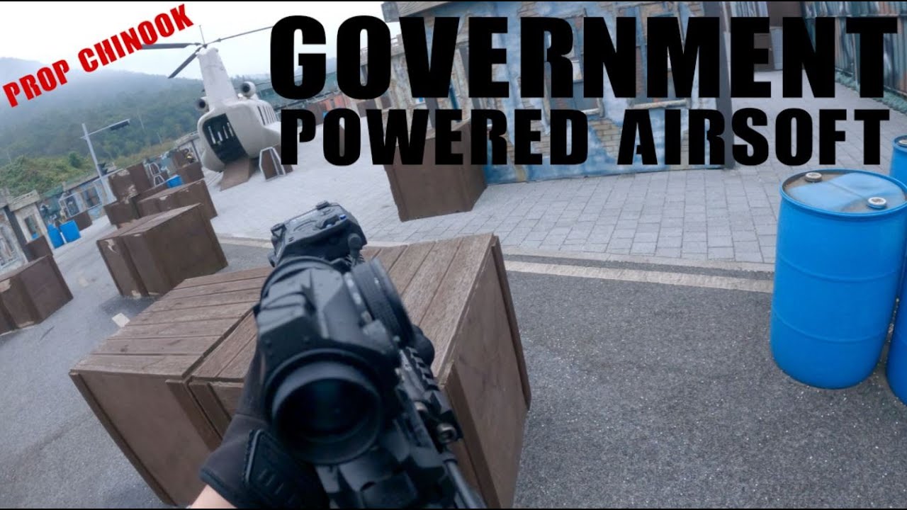 Airsoft field powered by the Korean local government (ft.Tokyo Marui MK18 MWS)