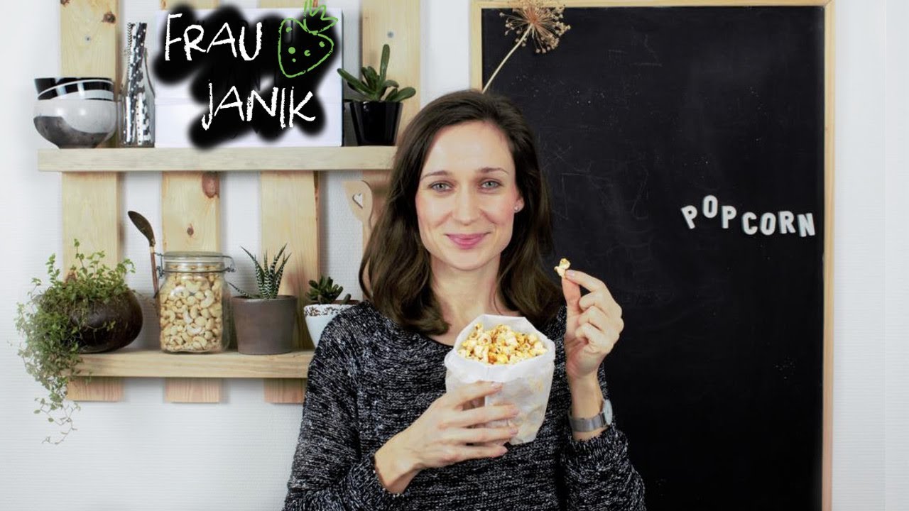 Gesundes Popcorn selber machen 🍿| süß & salzig | vegan | wie im Kino nur besser & gesünder...
