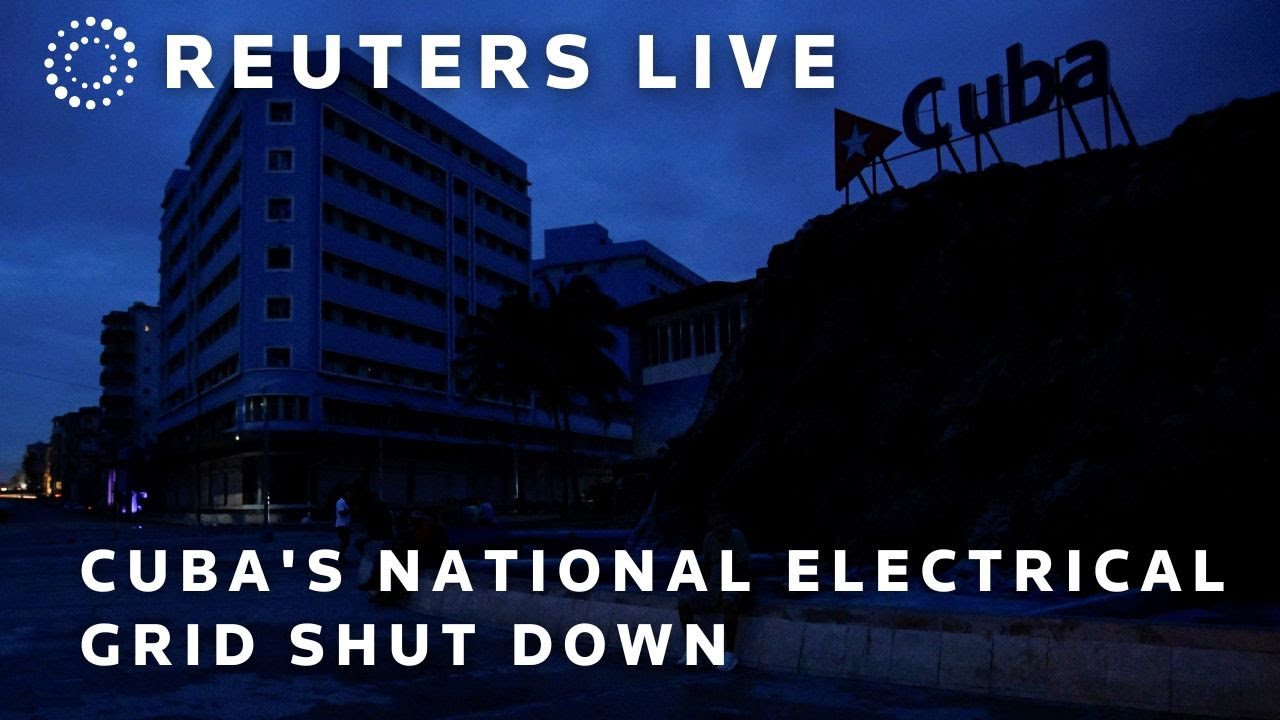 LIVE: Cuba's national electrical grid shut down